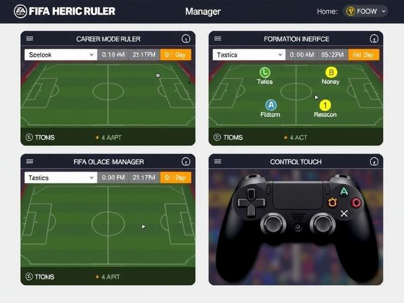 Career Mode Manager Interface